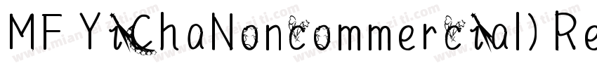 MF YiChaNoncommercial) Regular字体转换